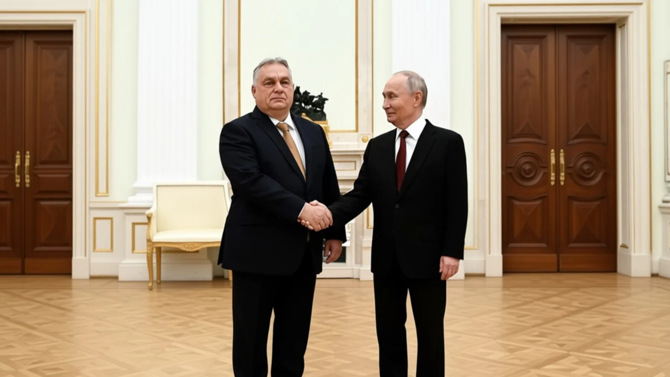 Viktor Orban către Putin Sunt gata să fiu șoarecele care eliberează leul