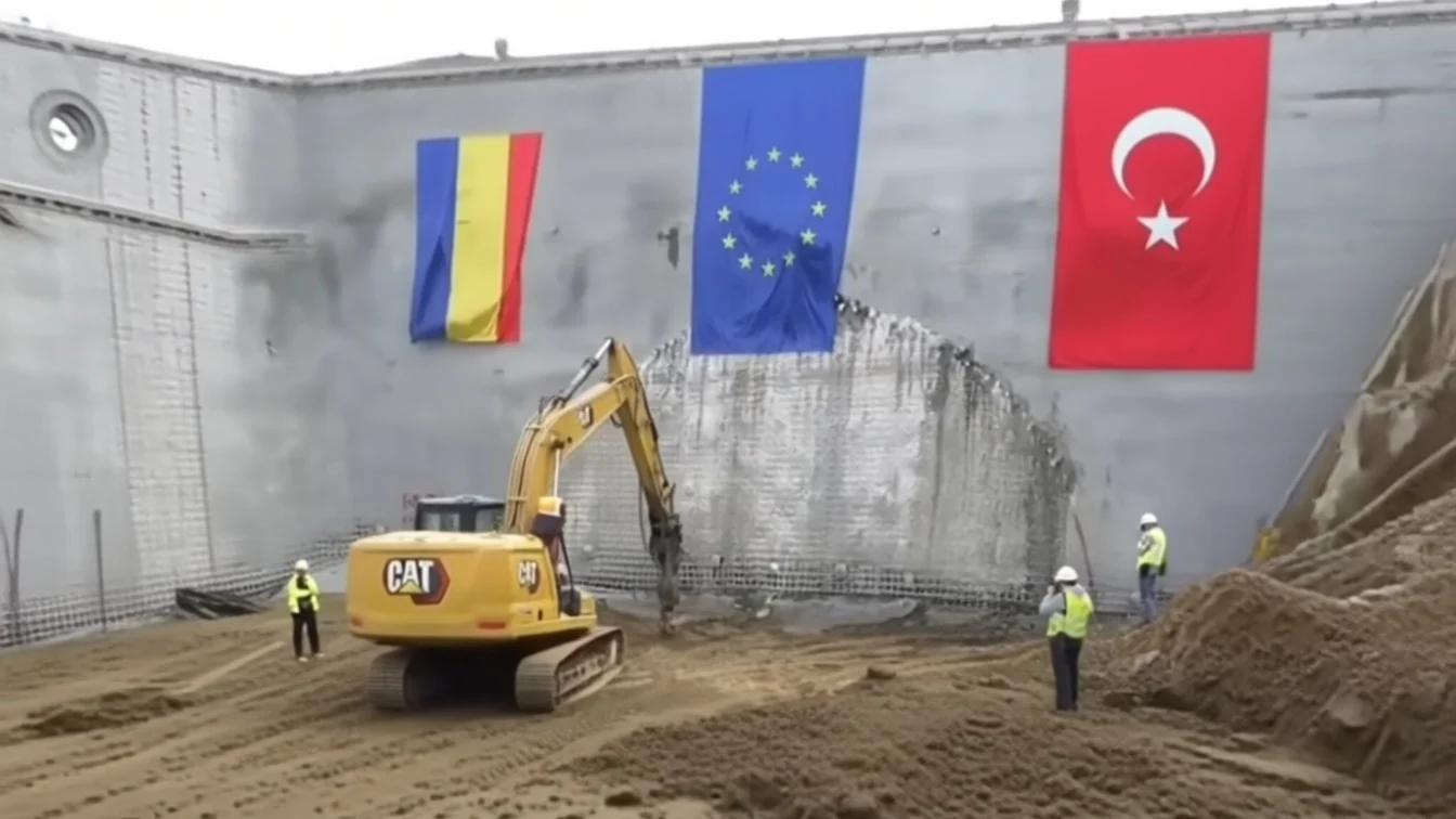 A început forajul la un nou tunel pe autostrada A1 Sibiu-Pitești