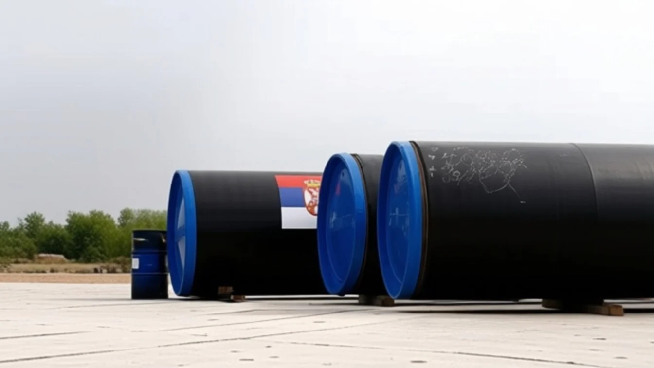 Alertă în Serbia – două pachete cu explozibili găsite lângă gazoductul spre Ungaria