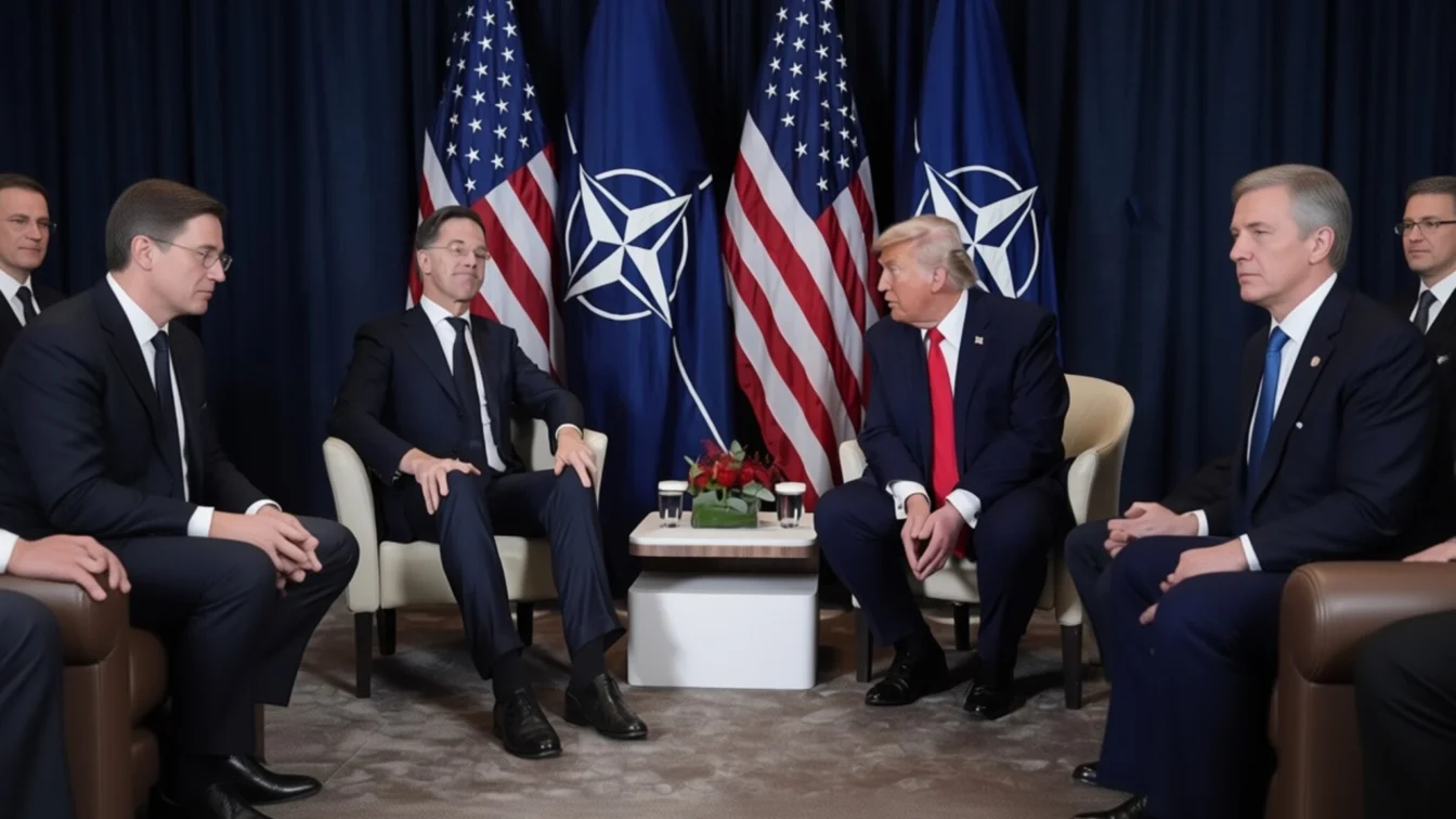 Trump discută ieșirea SUA din NATO cu șeful Alianței Mark Rutte
