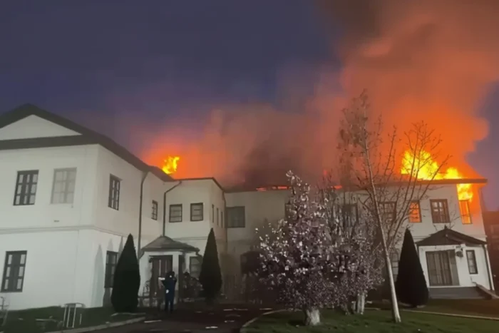 incendiu Mănăstirea Bistrița