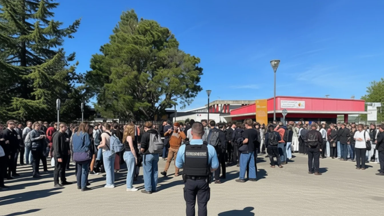 O elevă de 15 ani a fost înjunghiată de un coleg într-un liceu din Franța