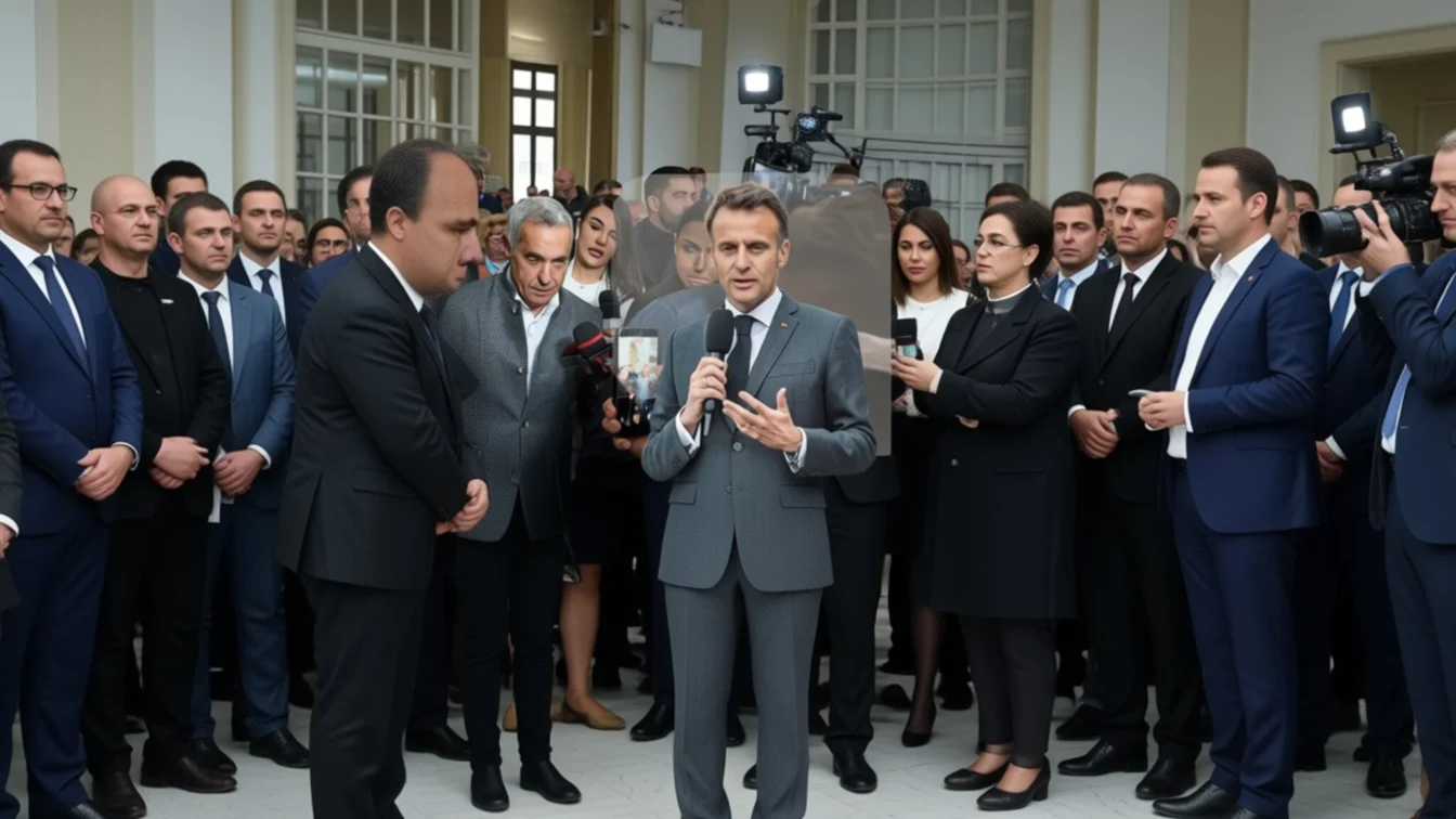 Macron vrea o lege contra manipulării online după cazul Georgescu din România