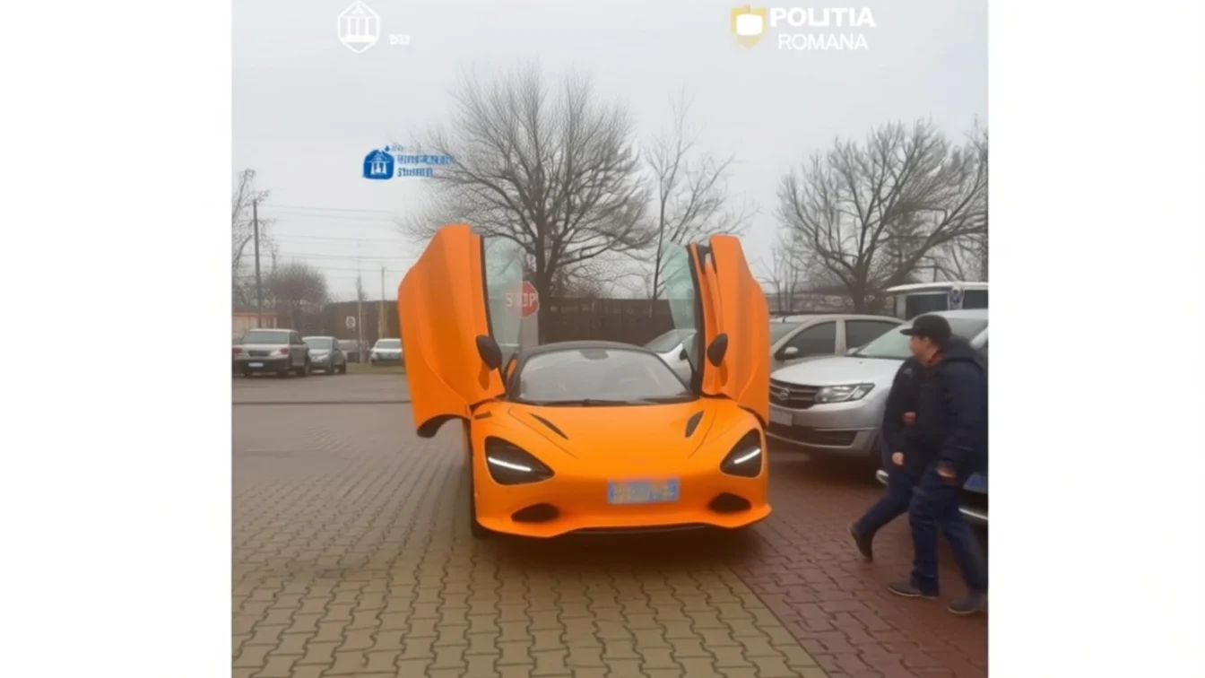 Doi străini acuzați că au adus ilegal mașini de lux de 1,2 milioane de euro