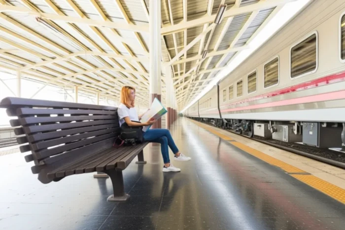 mersul trenurilor Paste