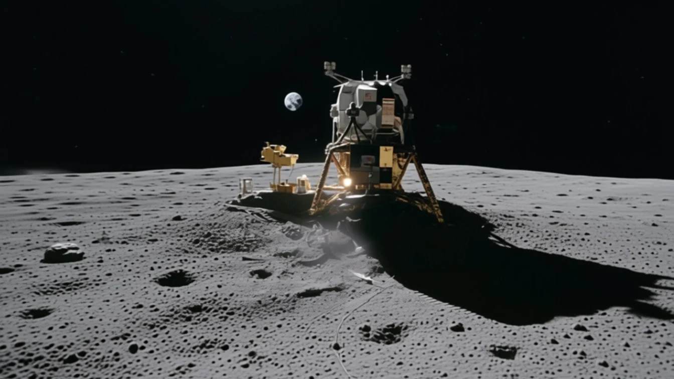 Cum a ajuns o pană de șoim pe Lună Experimentul NASA din 1971