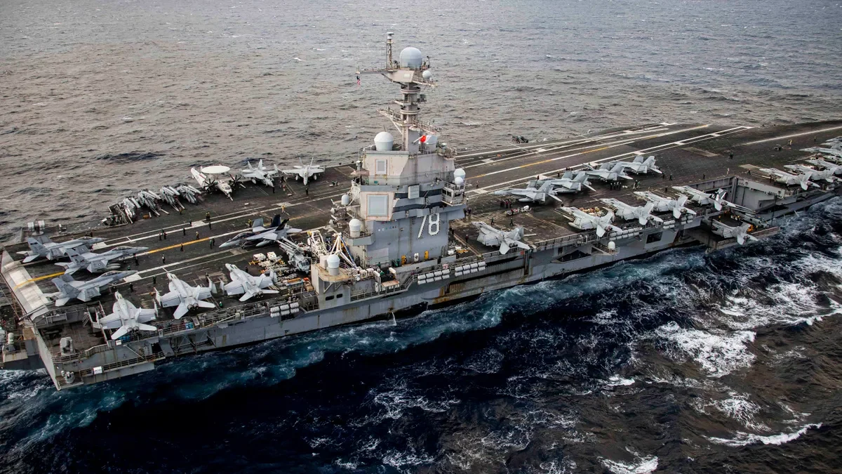 portavioane SUA Iran