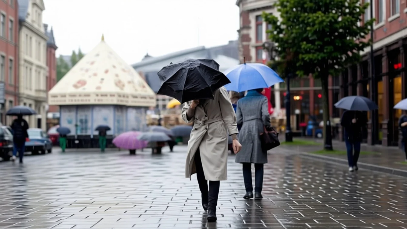 ANM anunță frig și ploi în Capitală. Maxime de doar 12 grade la final de aprilie