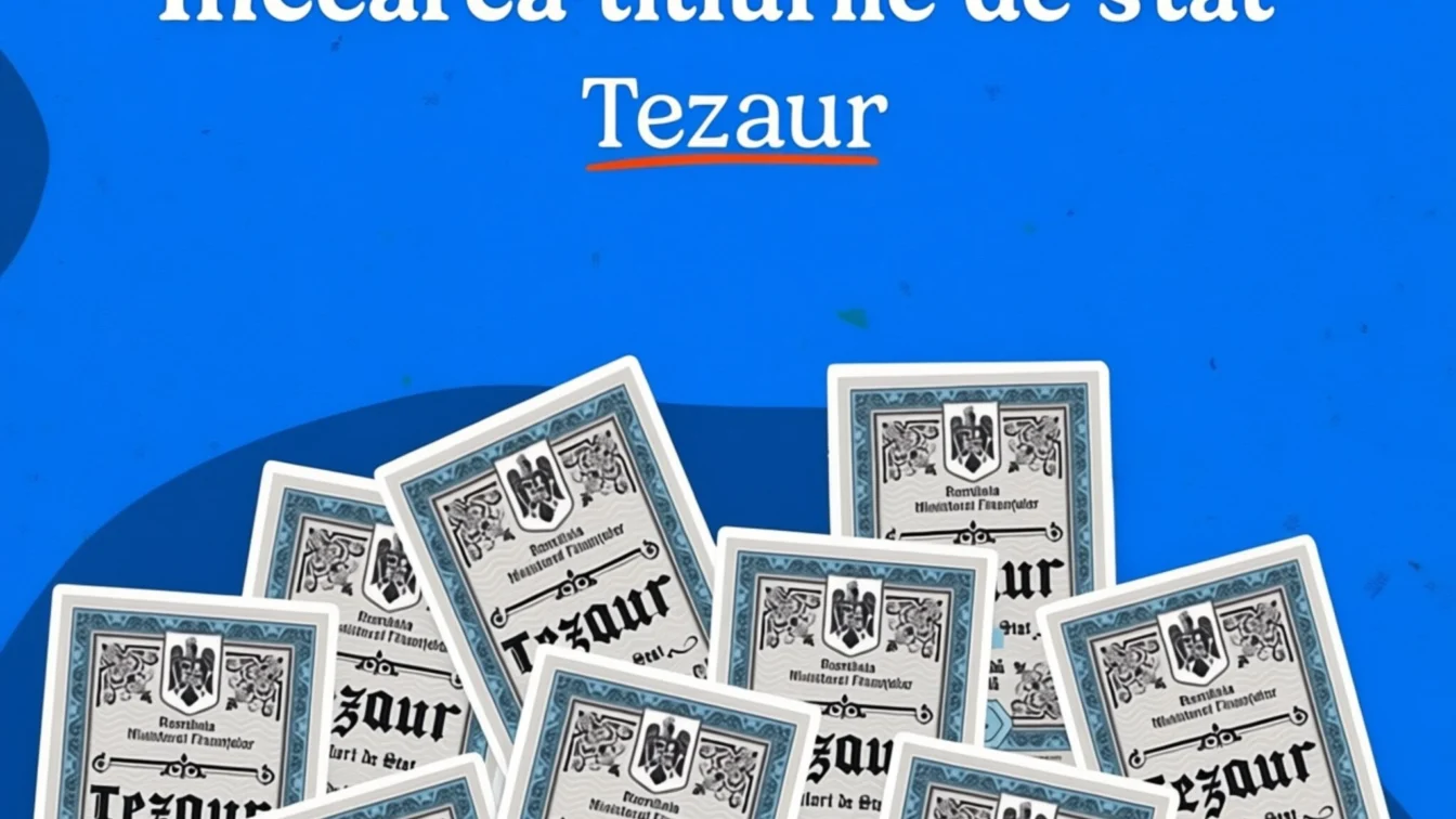 Ministerul Finanțelor lansează titluri Tezaur cu dobânzi de până la 7,5% pe an