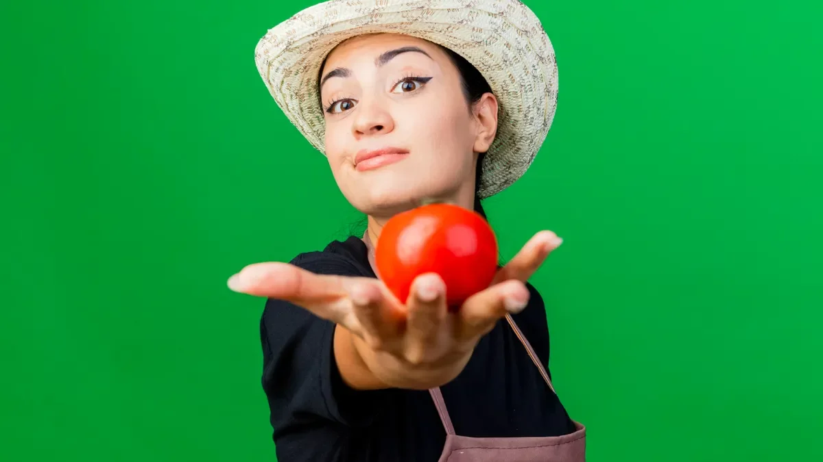 Secretul pentru roșii uriașe. Ingredientul pe care îl arunci zilnic la gunoi este cheia