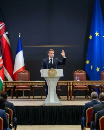 Macron interventie Ormuz