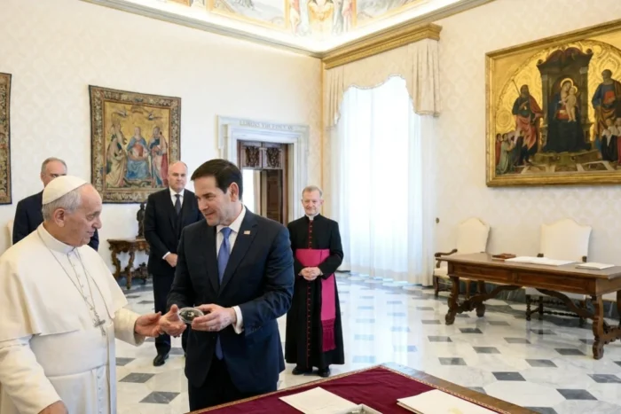 Marco Rubio Papa Leon