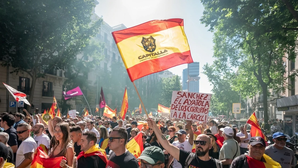 Furia care zguduie Spania. Zeci de mii de oameni cer demisia premierului socialist