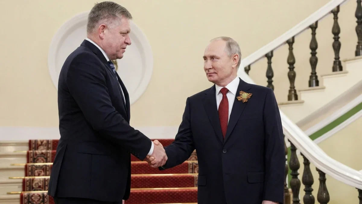 Robert Fico Vladimir Putin