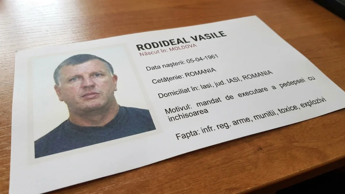 Cel mai căutat fugar român, extrădat din Rusia. Vasile Rodideal va executa 12 ani de închisoare. Vasile Rodideal