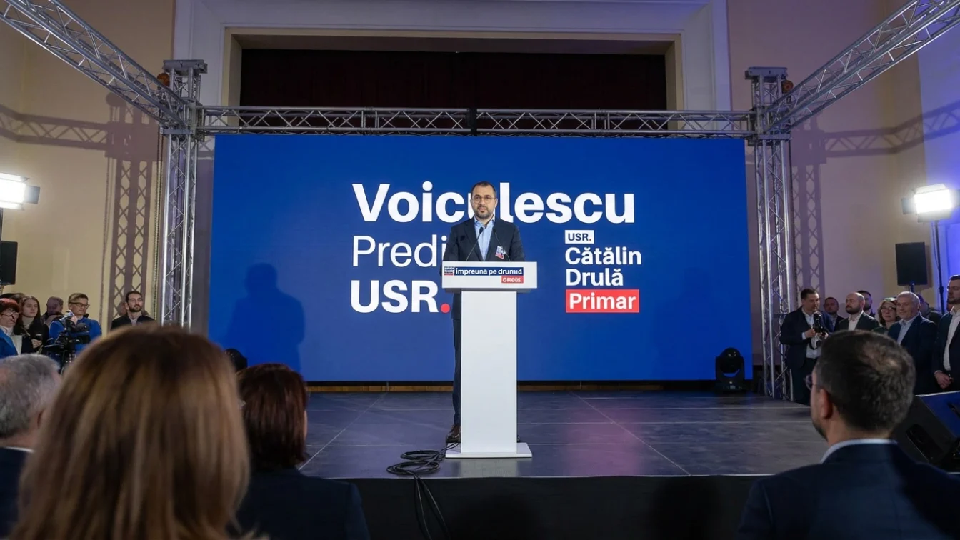 Eroarea politică a lui Vlad Voiculescu pe internet. Mesajul obscen sters la scurt timp