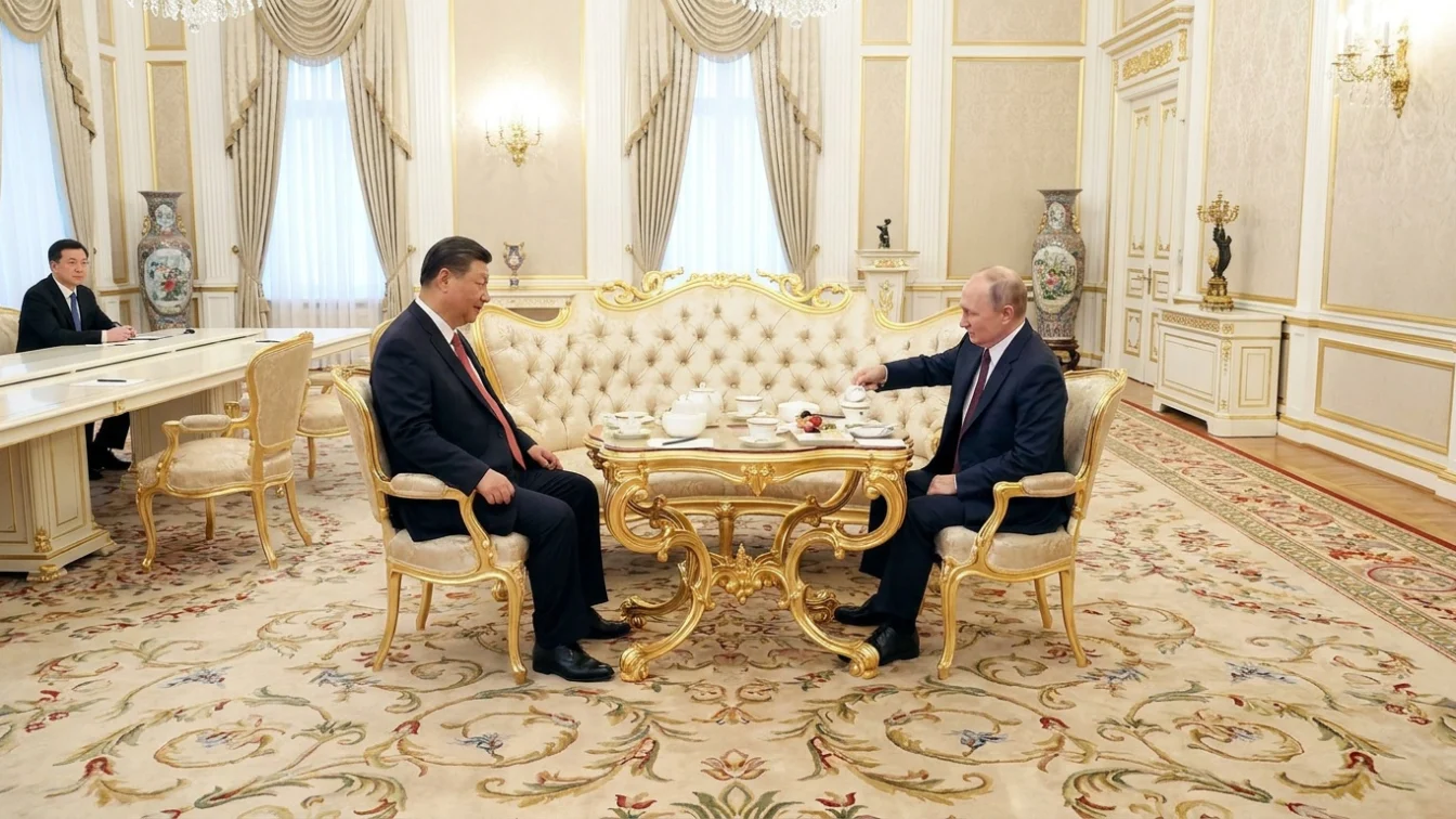 Miza uriașă a intalnirii din China. Ce negociaza de fapt liderul de la Kremlin