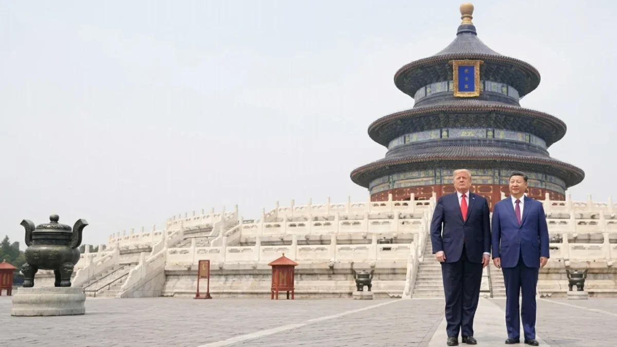 Xi Jinping și Donald Trump la Templul Cerului. Un mesaj puternic pentru relația China-SUA Xi Jinping Donald Trump China