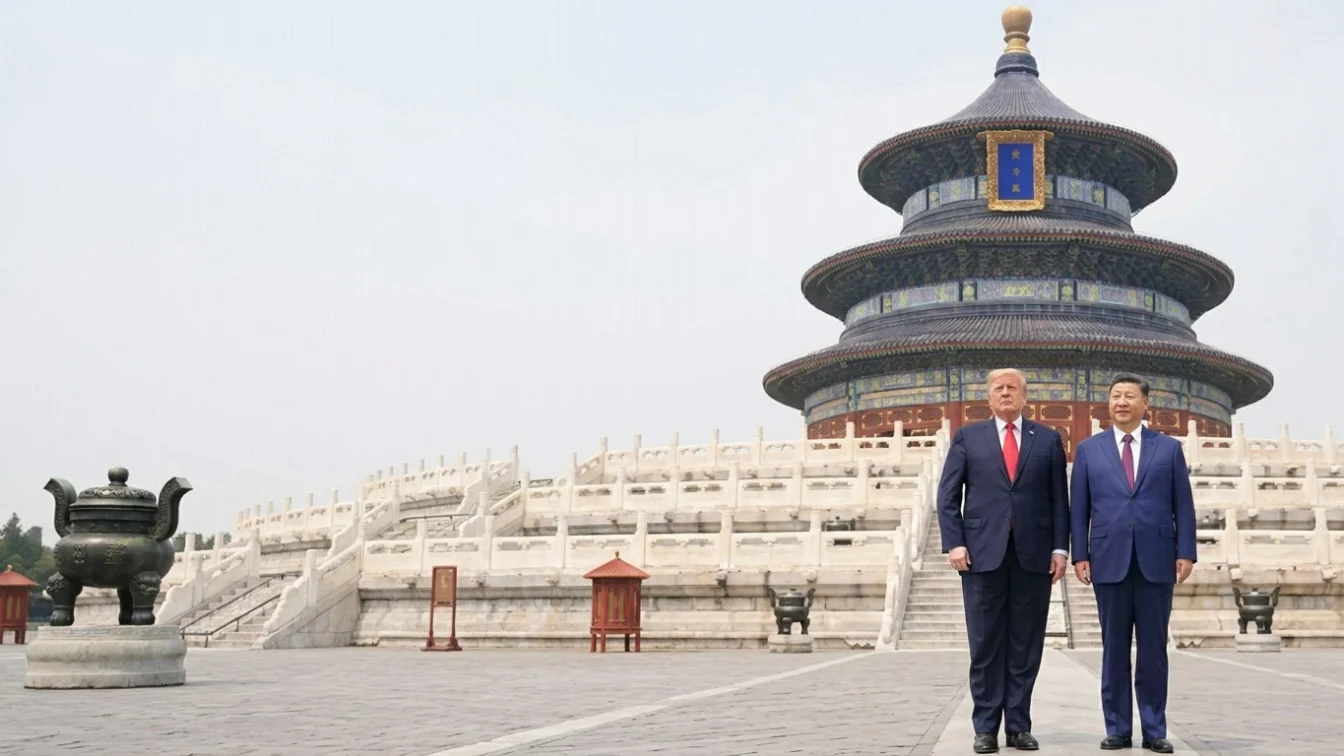 Xi Jinping și Donald Trump la Templul Cerului. Un mesaj puternic pentru relația China-SUA