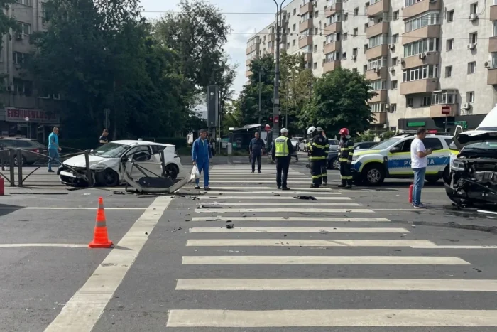 accident ambulanță București
