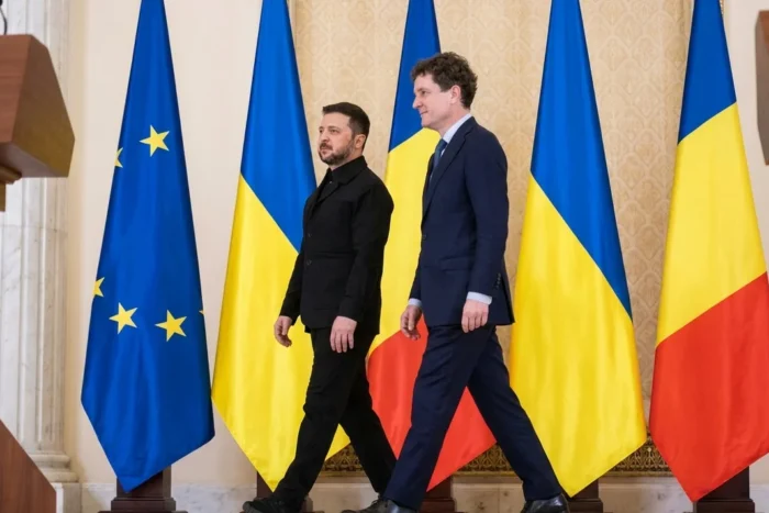 Atac masiv în Ucraina, chiar în timpul Summit-ului B9 de la București. Reacția lui Zelenski atac Ucraina
