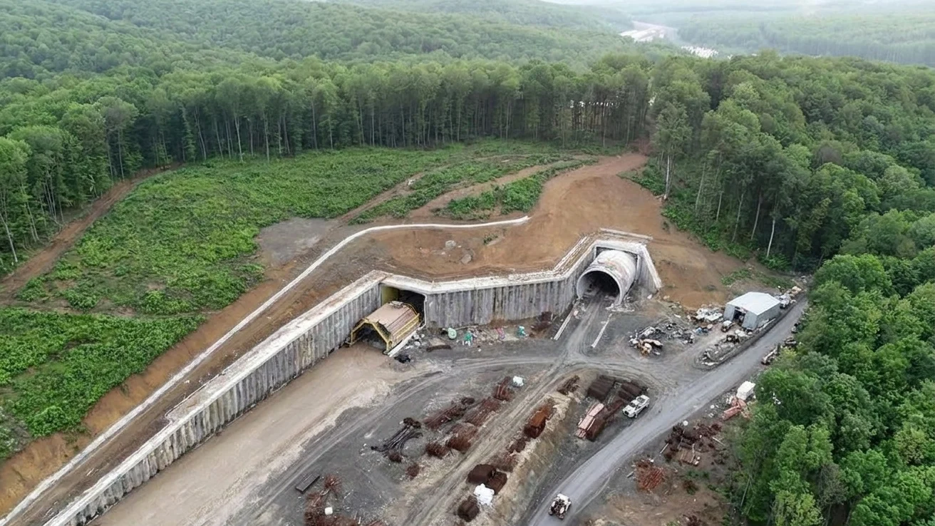 Autostrada A1 cu tuneluri de urși, șantier la 60%. Risc PNRR pentru 1,8 miliarde de lei