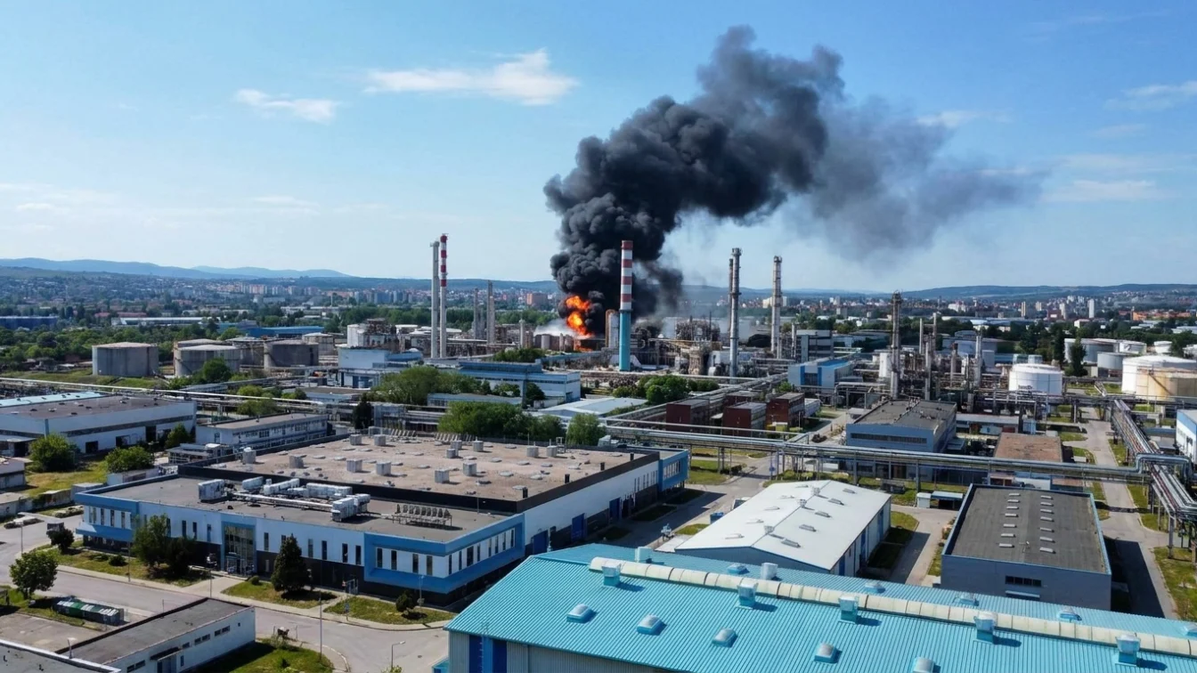 Explozie fatală la gigantul petrochimic MOL. Autoritățile sunt în alertă maximă