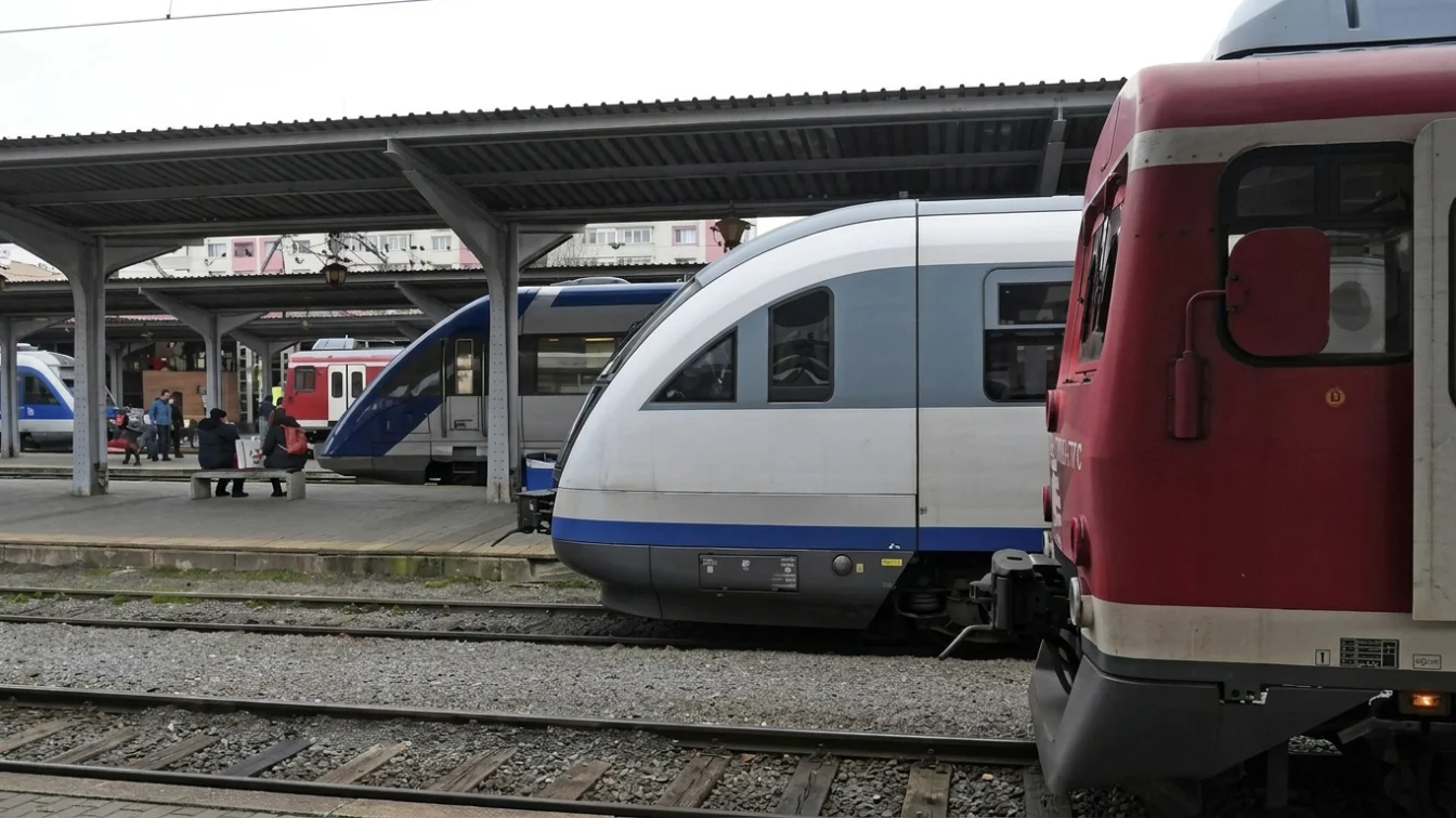 Ce s a întâmplat cu trenul de călători spre Sibiu. Traficul feroviar este complet blocat