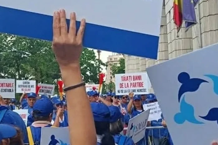 protest Apele Române