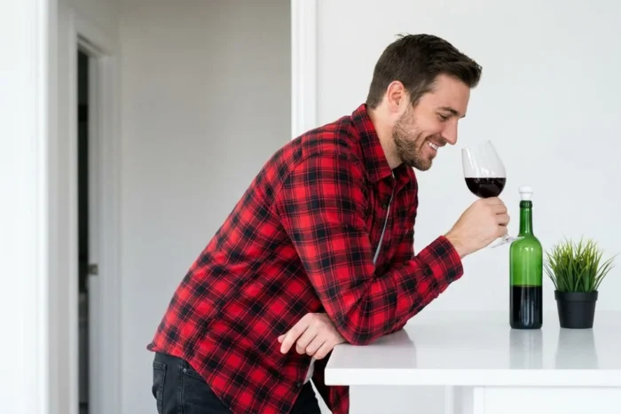 sticlă de vin fără tirbușon