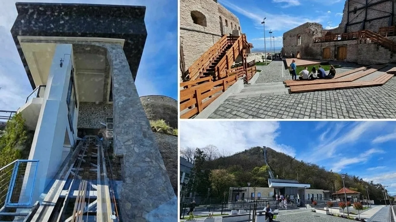 Telecabina de 4 milioane de euro din Deva este nefuncțională. Turiștii caută rute alternative.