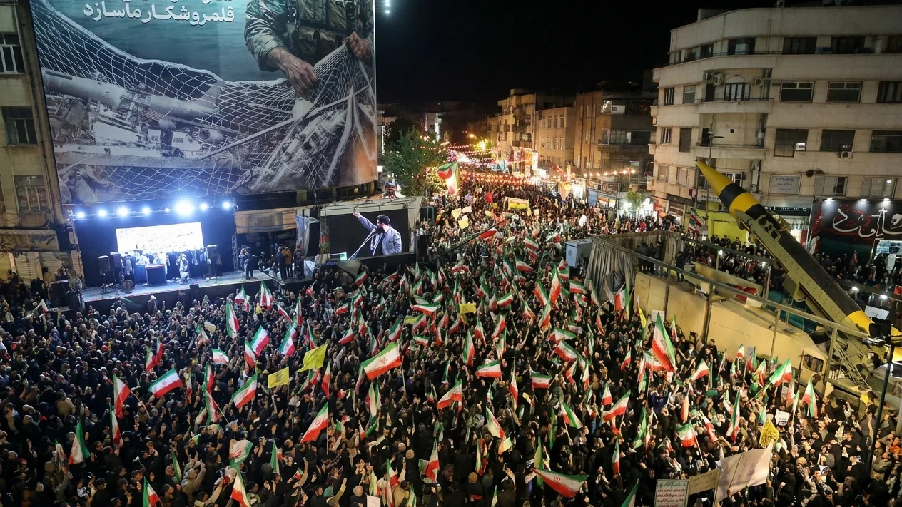 Teheranul militarizează străzile cu arme automate. SUA avertizează Iranul de o posibilă anihilare.