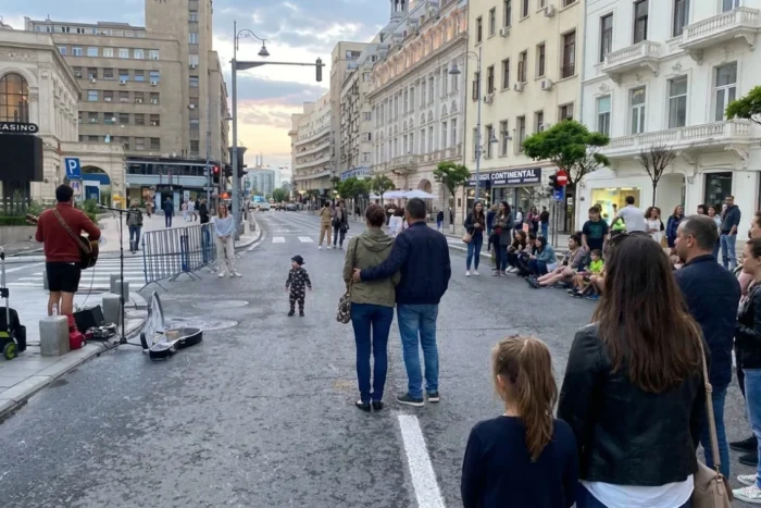 trafic centrul Capitalei