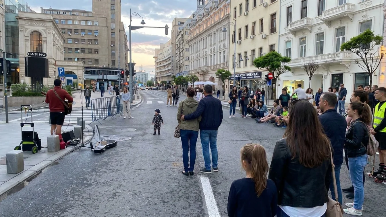 Ciucu mută traficul subteran și pietonalizează Calea Victoriei. Opt parcări noi în centru.