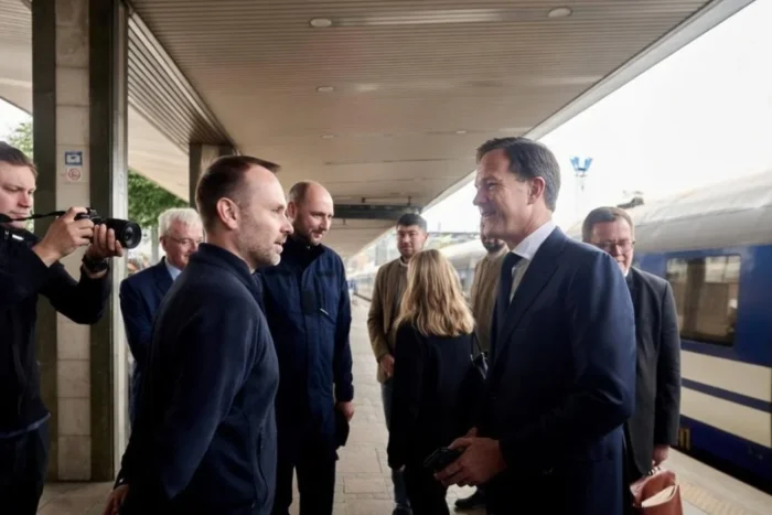 Mark Rutte la Kiev