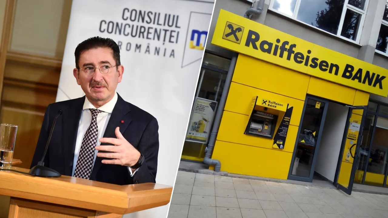 Curtea de Apel menține decizia amenzii de 442 milioane lei pentru Raiffeisen Bank în dosarul ROBOR. Procedura continuă.