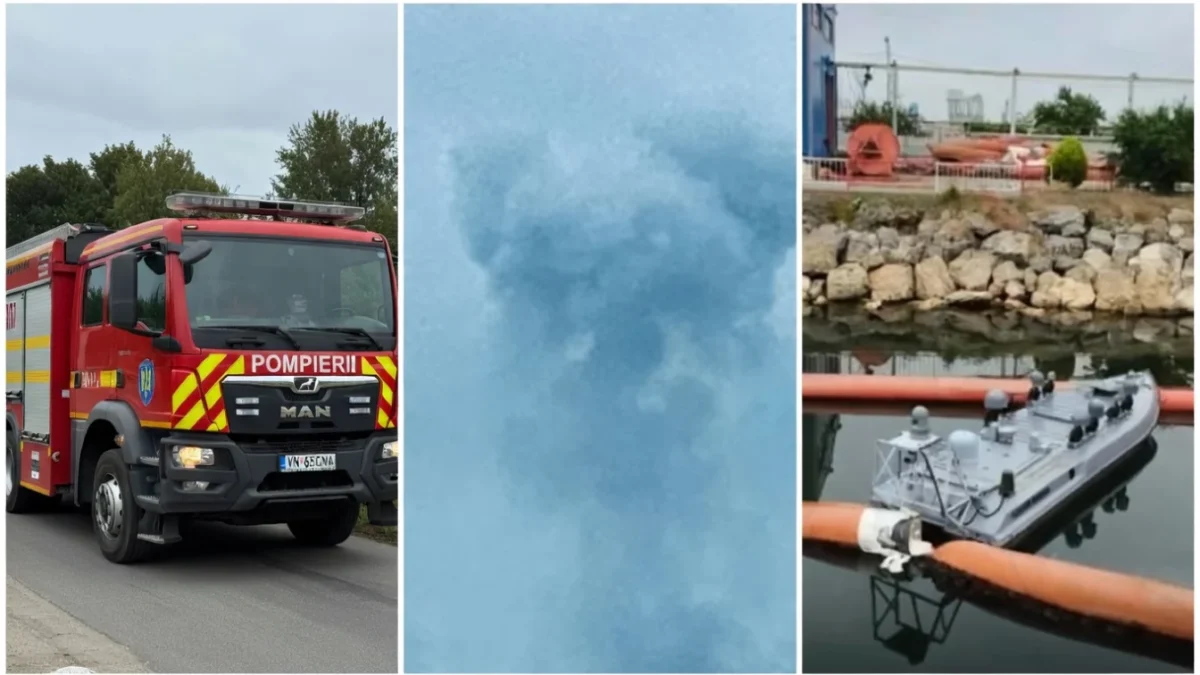 dronă Portul Constanța