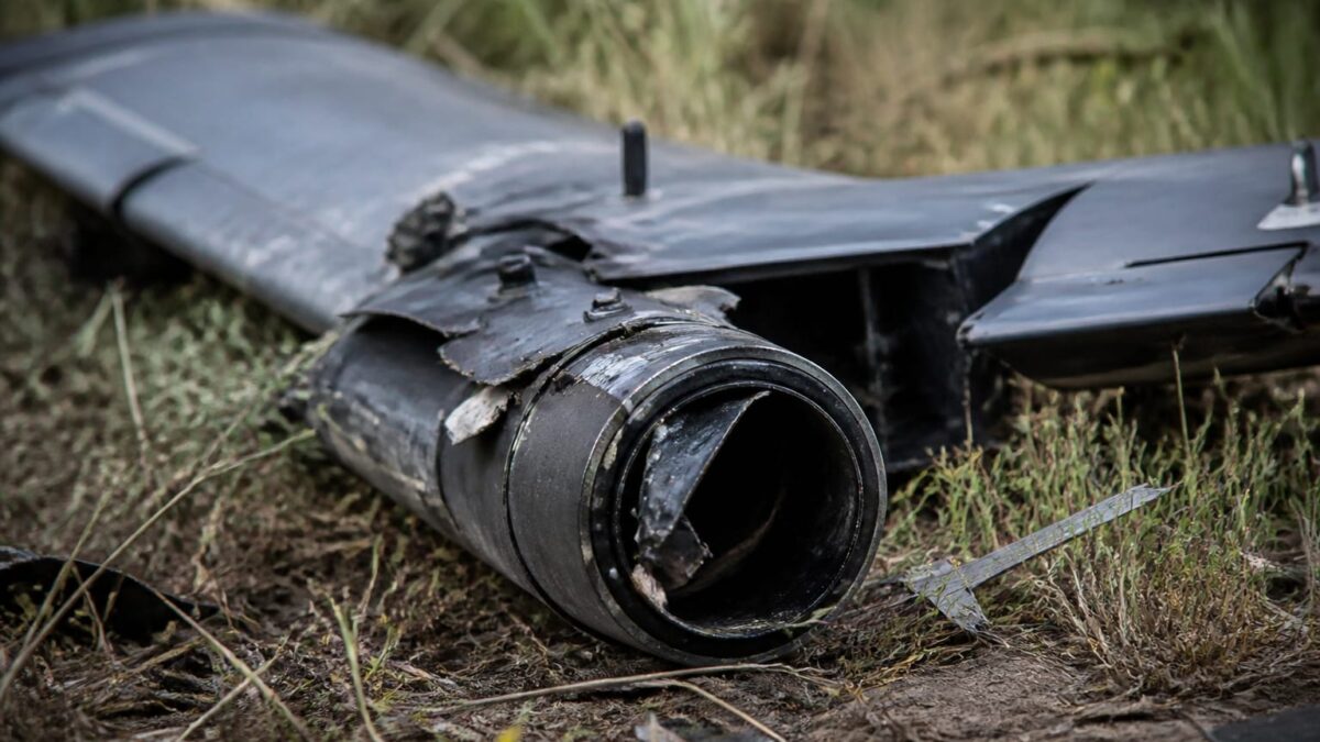 Fragmente de dronă cu explozibil, găsite la Rachelu în Tulcea.