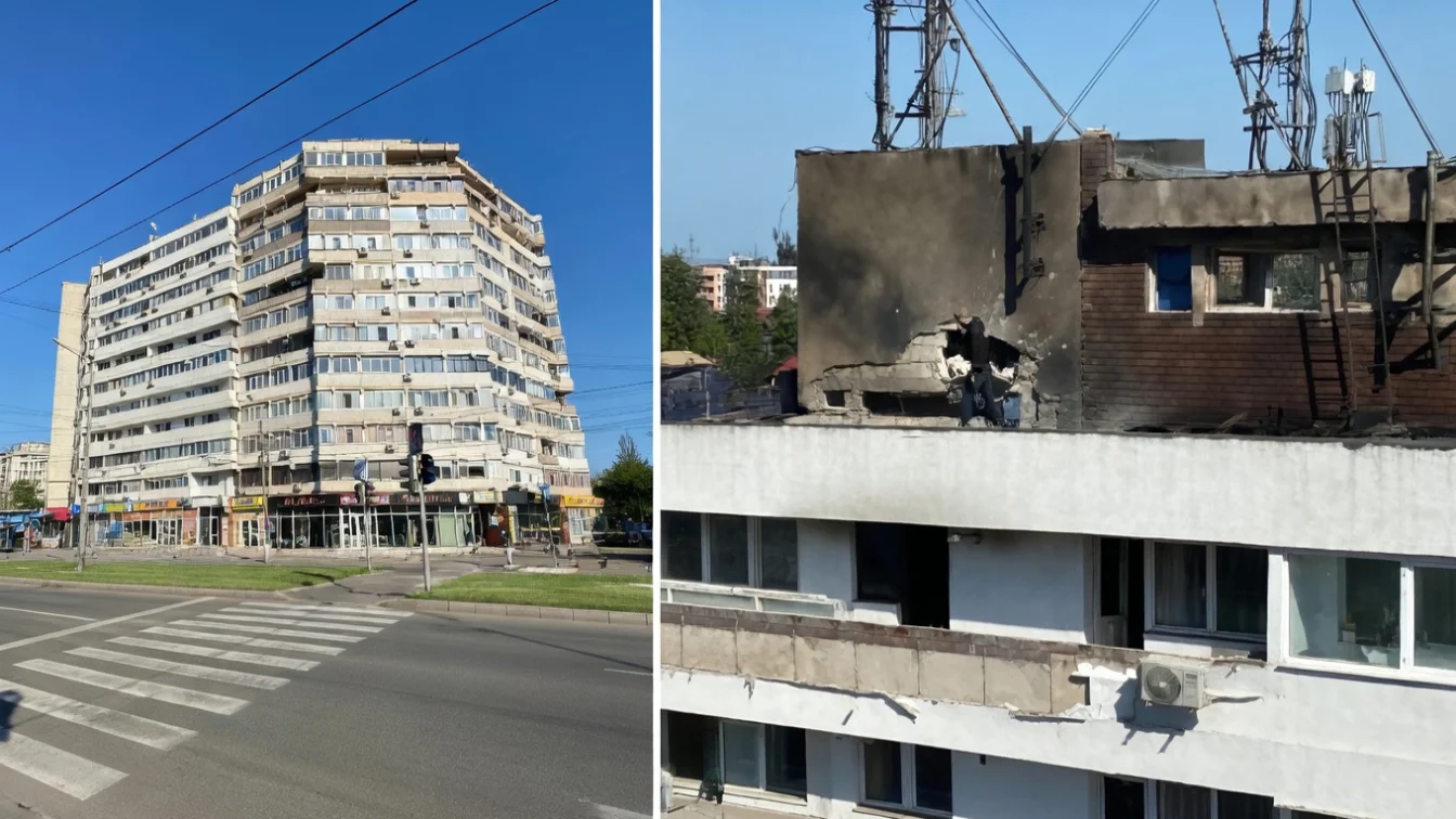 Gaze reluate în 34 de apartamente din blocul lovit de dronă la Galați. Locatarii se reconectează.