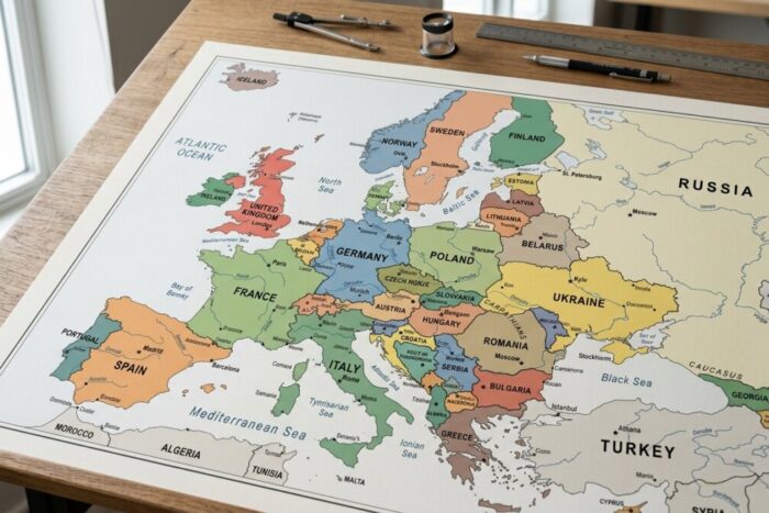 Câte țări sunt în Europa Lista completă a statelor și capitalelor