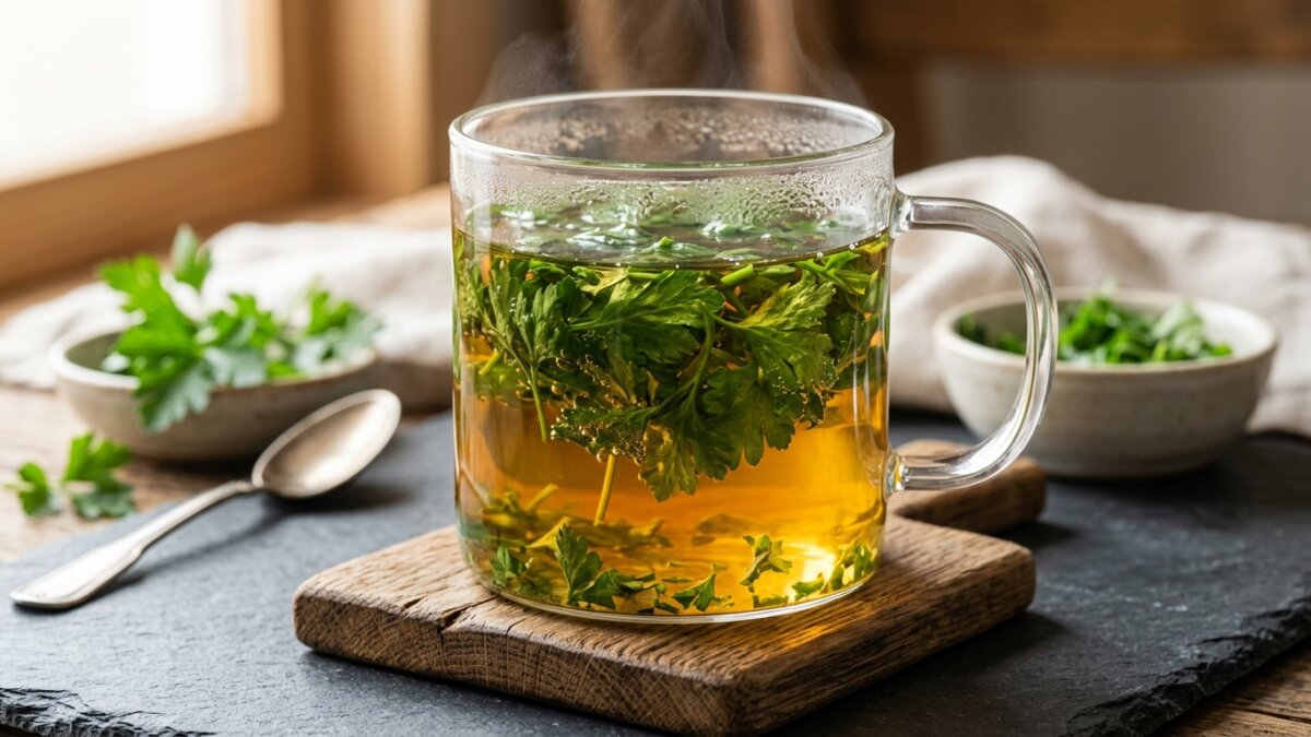 Ghid medical despre ceai de pătrunjel beneficii și contraindicații