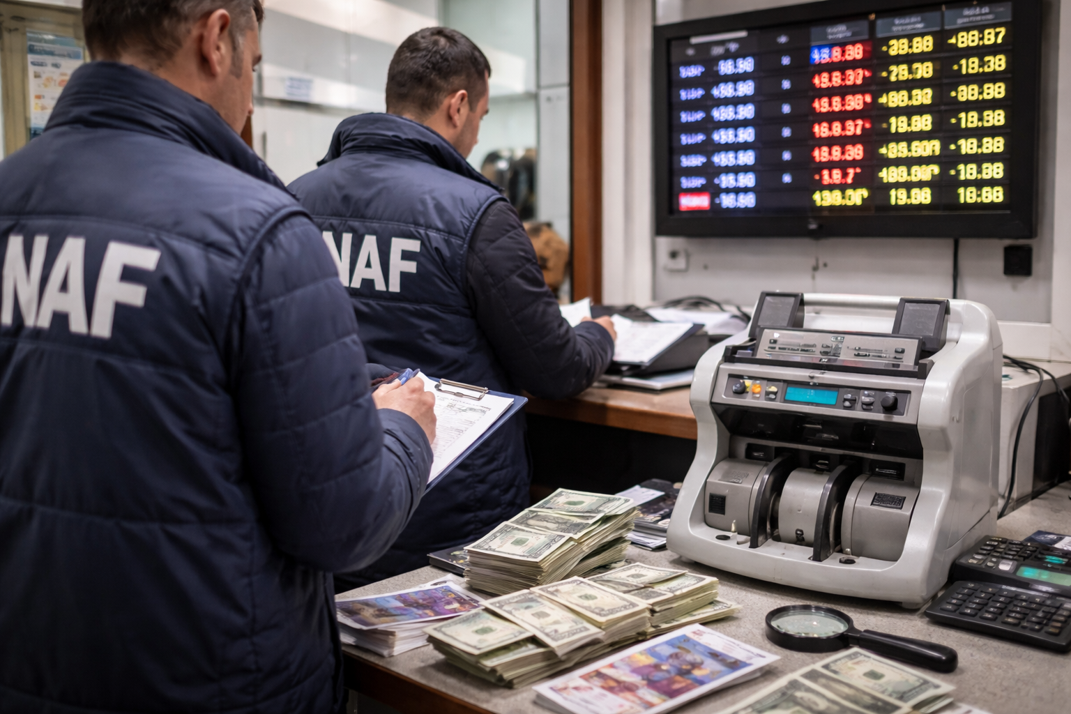 ANAF a găsit nereguli la 85% dintre casele de schimb valutar verificate