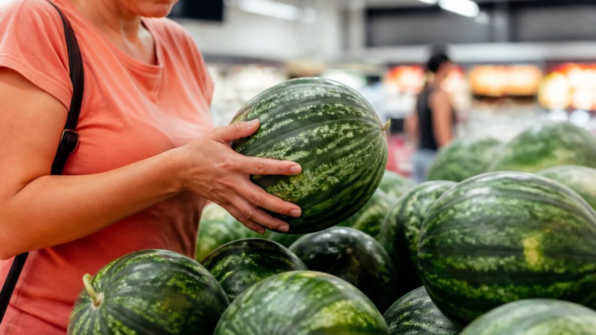 Eticheta de Dăbuleni nu mai garantează originea pepenilor. Cum pot fi induși în eroare cumpărătorii în plin sezon