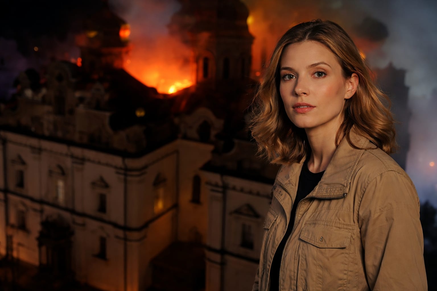 Catedrala istorică din Kiev a fost incendiată într-un atac rusesc. Ce cere Zelenski înainte de summitul G7 de la Paris