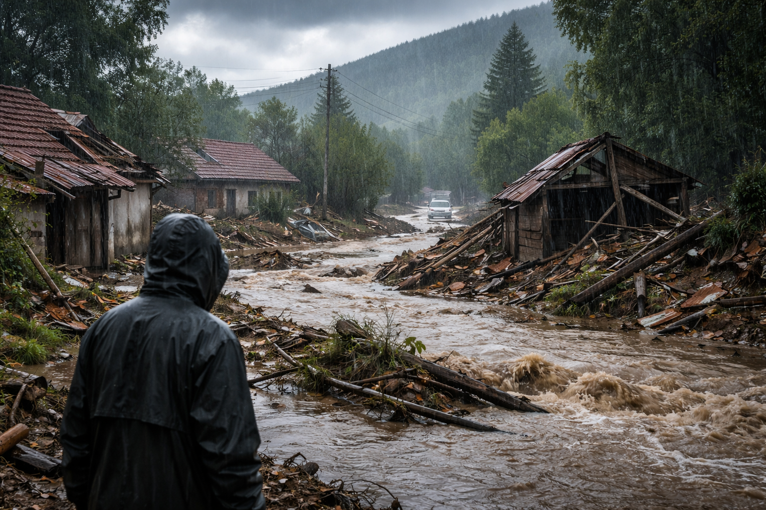 România, lovită de o răcire bruscă de 10 grade în 24 de ore. Ce pagube au lăsat furtunile și inundațiile