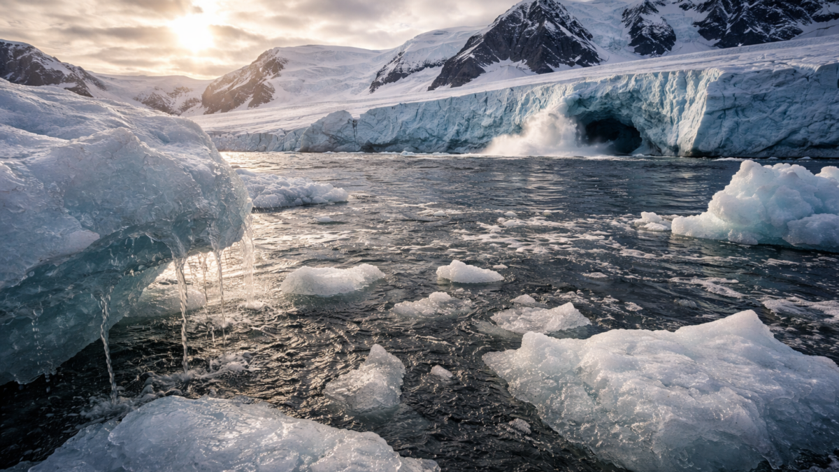 Antarctica a înregistrat 15,4°C în plină iarnă. Ce înseamnă recordul pentru topirea ghețarilor și fenomenele extreme Antarctica a înregistrat 15,4°C în plină iarnă. Ce înseamnă recordul pentru topirea ghețarilor și fenomenele extreme