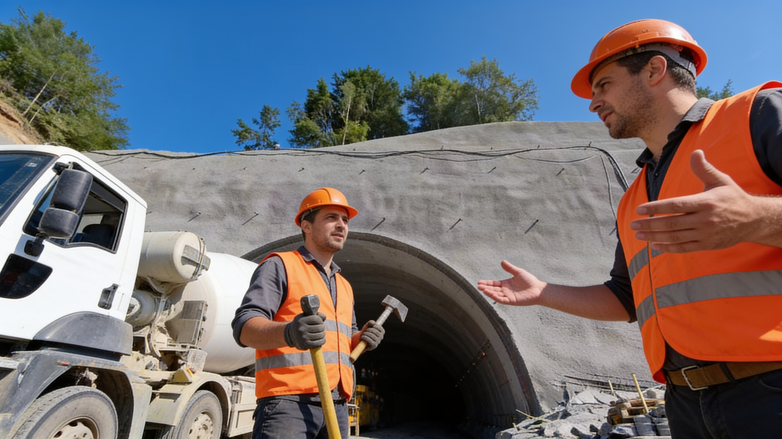 A1 Sibiu-Pitești avansează la trei tuneluri pe lotul Boița-Cornetu. Ce aviz de mediu poate întârzia lucrările