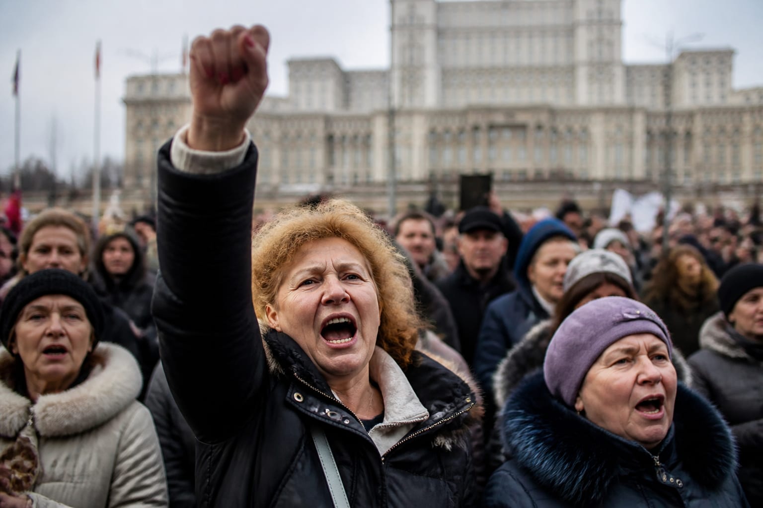 Mii de profesori au protestat în Piața Victoriei și spre Parlament. Ce cer Guvernului după promisiunile din 2023