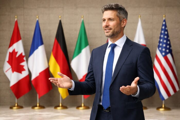 Ce nu se vede în fotografia de grup de la G7. De ce pun pe gânduri România discuțiile E3 cu Moscova