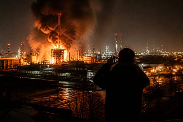Rafinăria Gazprom din Moscova, lovită de drone ucrainene. Ce arată al doilea atac asupra instalației de lângă Kremlin Rafinăria Gazprom din Moscova, lovită de drone ucrainene. Ce arată al doilea atac asupra instalației de lângă Kremlin